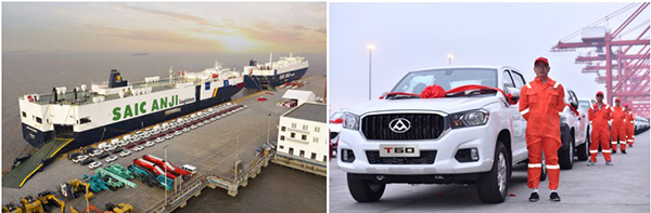 SAIC Maxus Delivers 600 Units Vehicles to South America