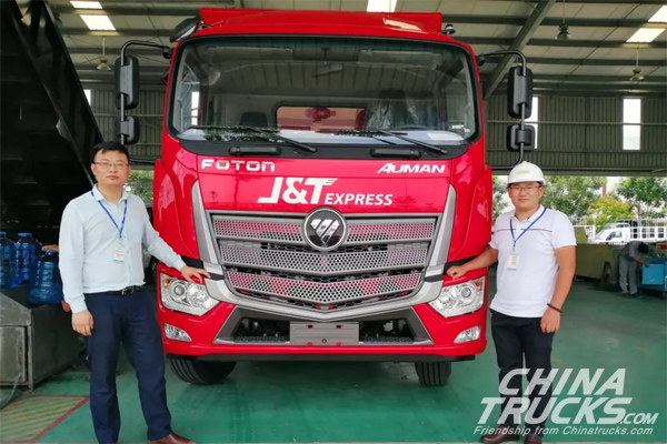 Foton Delivers Trucks to Vietnam and Philippines