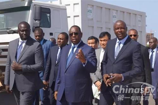 396 Units Sanitation Vehicles Delivered to Senegal for Operation