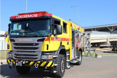 Triel-HT Uses Allison Fully Automatic Transmissions in Airport Fire Trucks