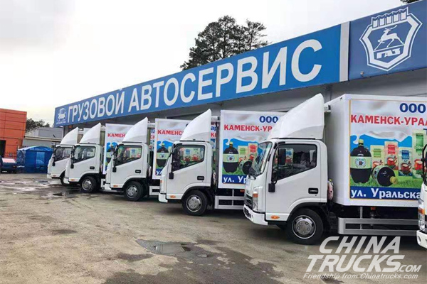 As One Best-seller in Russia: JAC Light-duty Trucks are Popular in Russia