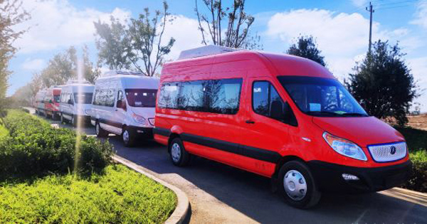 42 JAC New Energy Commercial Vehicles Delivered to Beijing Daxing Int