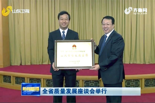 Linglong Tire Was Awarded Shandong Governor Quality Award
