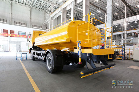 BYD T8B 4×2 Full Electric Suction-type Sewer Scavenger