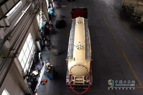 CAMC Hanma Powder Tank Semi-trailer