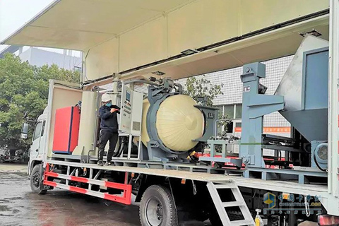 Hongyan Genpaw Treatment Vehicle of Medical Wastes