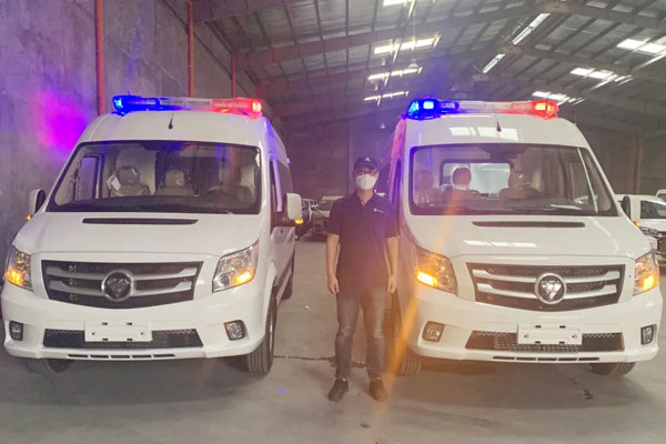 Foton Ambulances Arrives in Philippines to Help Fight COVID-19