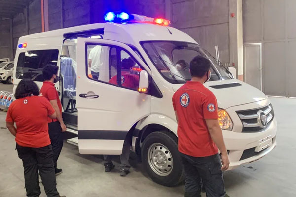 Foton Ambulances Arrives in Philippines to Help Fight COVID-19