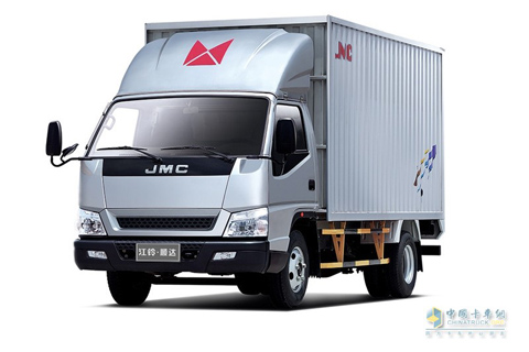 JMC Shunda Wide-body 85hp Sing-row Cargo Truck+JMC Power