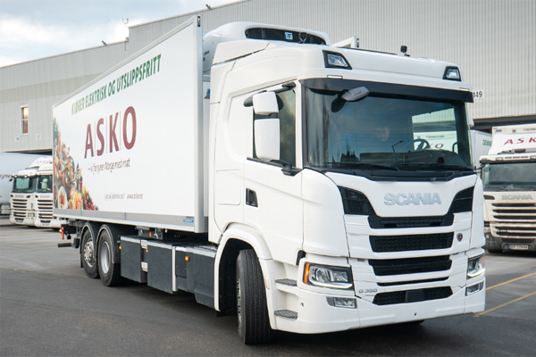 Scania to Deliver 75 Battery Electric Trucks to ASKO in Norway
