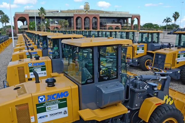 XCMG Delivers 200 Construction Machinery to Brazilian Government