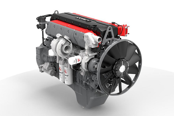 Sany Join Hands with Deutz to Unveil the Truck Engine