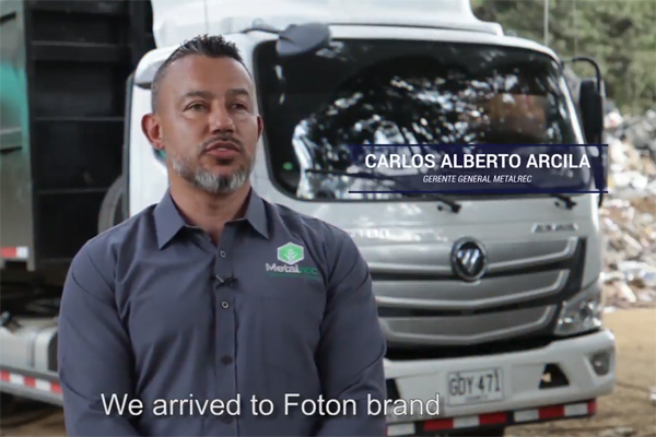 Foton Delivers the Trust in Colombia