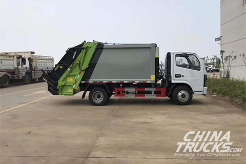 Chengli CLW5070ZYSD6 Compress Garbage Truck(Dongfeng Duolika 5 Cubic Meter))