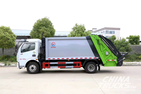 Chengli CLW5090ZYS6 Compress Garage Truck(Dongfeng 8 Cubic Meter)