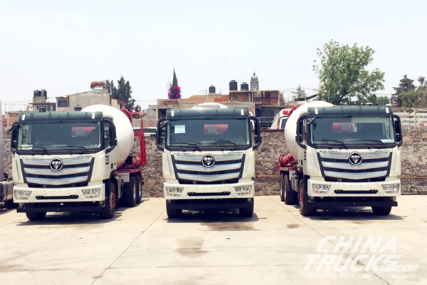 Foton Motor Receives an Order for 11 Trucks from a Top Construction Company in M