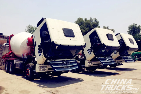 Foton Motor Receives an Order for 11 Trucks from a Top Construction Company in M
