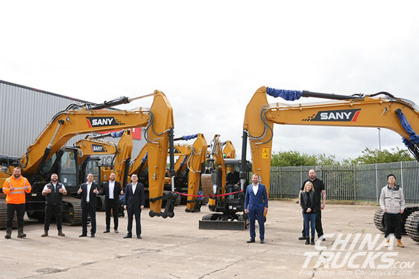 SANY Opens a New Branch in Scotland