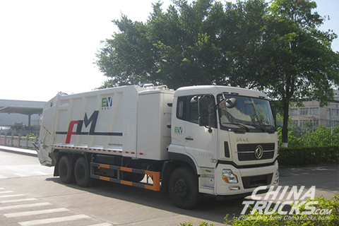 Electric Garbage Compactor Truck – FLM5250ZYSDFBEV