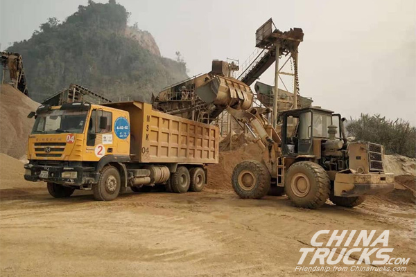 SAIC Hongyan Trucks Carry on Growing Steadily in Laos