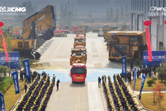 XCMG Mining Dump Truck Exported to South America in Batches
