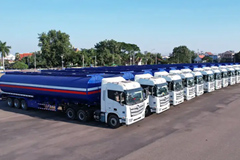 FOTON Super Powertrain Helps Oil and Gas Transportation in Laos