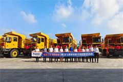 Liugong Dump Trucks Equipped with Allison 4800 Transmission Exported to Colombia