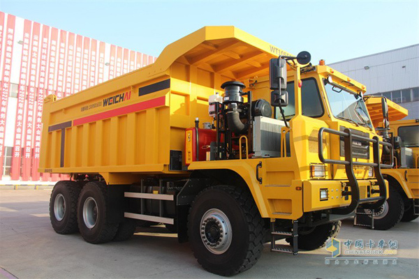Weichai Special Vehicle Unveils WT150 Wide-body Mining Truck