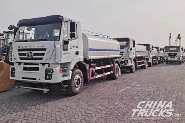Batch of Hongyan Heavy Trucks Set Sail for Africa for Belt And Road Initiative