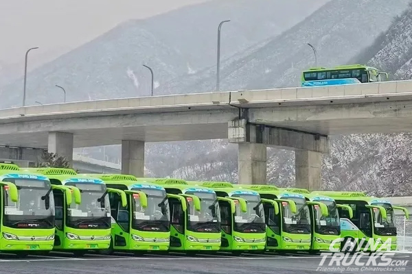 More Than 1600 FOTON Vehicles Serve Beijing 2022 Winter Olympics