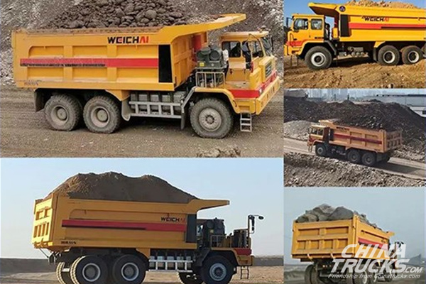 Wei Chai Special Vehicle Launched Its WT160 Wide-body Mining Truck