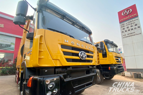 Hongyan KingKan`s New Truck Just Arrived in Vietnam