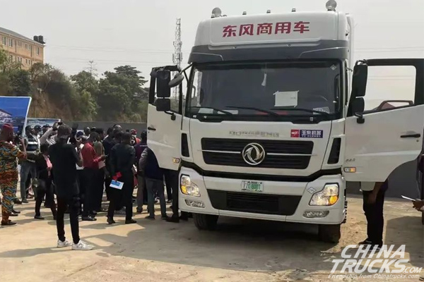 Dongfeng Delivers 100 CNG Tractors to Its African Customer