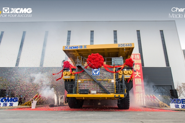 440t Mining Dump Truck XCMG XDE440 Were Delivered in Batches
