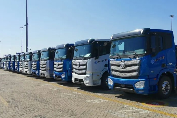 328 Units!China’s First Largest Automatic Heavy Truck Export Order to Colombia