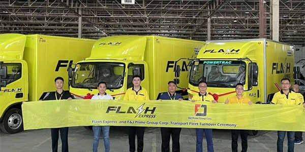 15 FOTON AUMARK S Delivered to FLASH Express in the Philippines