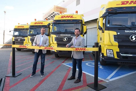 20 SHACMAN X3000 CNG Trucks Added to DHL Fleet in Mexico