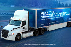 Cummins, Daimler Collaborate on Hydrogen Fuel Cell Trucks