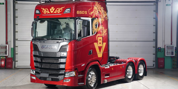 Scania V8 650S Limited Edition Launches in China