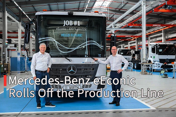 Mercedes-Benz eEconic Rolls Off the Production Line