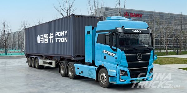 SANY and Pony.ai Form JV to Mass Produce Autonomous Trucks