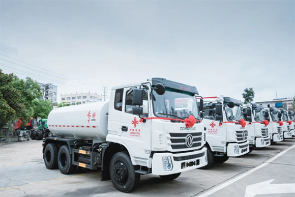 115 Dongfeng Jincheng Special Vehicles Exported to Latin America