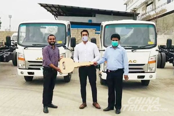 JAC Secures an Bulk Order of Light Trucks from a Pakistan Drinking Water Company