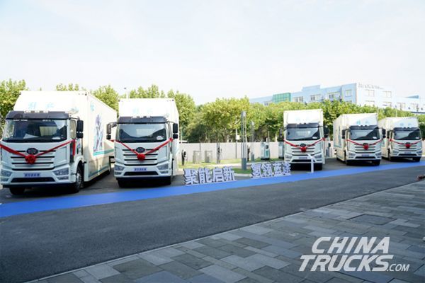 Hydrogen Fuel Cell Trucks Were Delivered Successively in China