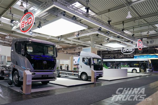 BYD Introduces New eTruck and eBus Technology at IAA 