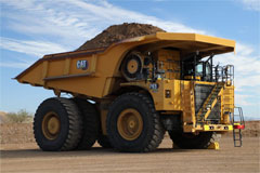 CAT Displays Its First Battery Electric Large Mining Truck