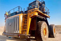 SANY’s 150-ton Large Mining Truck Was Delivered to Uzbekistan