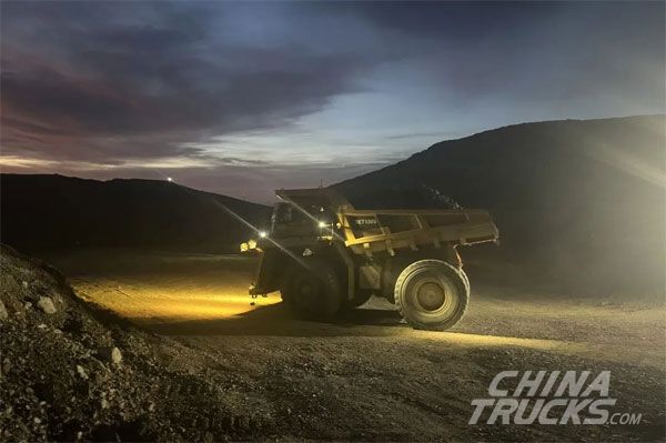 SANY’s 150-ton Large Mining Trucks Were Delivered to Uzbekistan