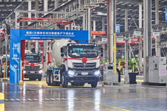 FOTON Auman High-end Mixer Trucks Rolled Off the Line in Thailand