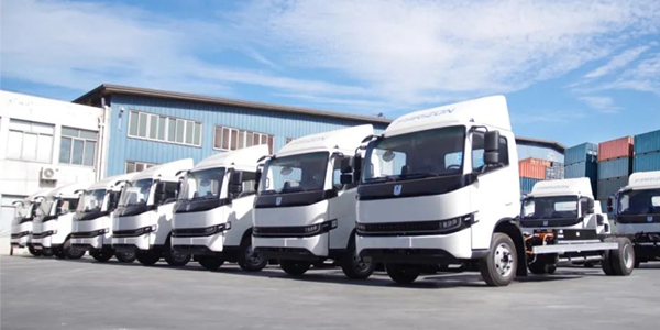 First FARIZON Xingzhi H9E Electric Light Trucks Were Sent to Middle East